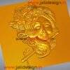 Krishna Face 3d CNC Design - Image 3