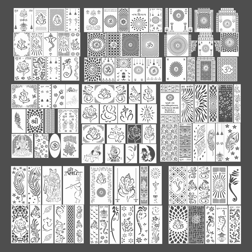 All Mandir CNC Design Pack Of 185 Designs