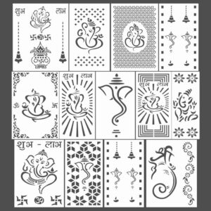 Mandir CNC Design 2D Vector DXF CDR Download Pack Of 13 Design