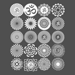 Mandir CNC Design 2D Vector DXF CDR Download Different Circle Elements
