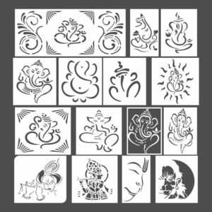 Mandir CNC Design 2D Vector DXF CDR Download Different God Designs