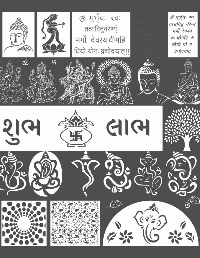 Mandir CNC Design 2D Vector DXF CDR Download Different Designs 