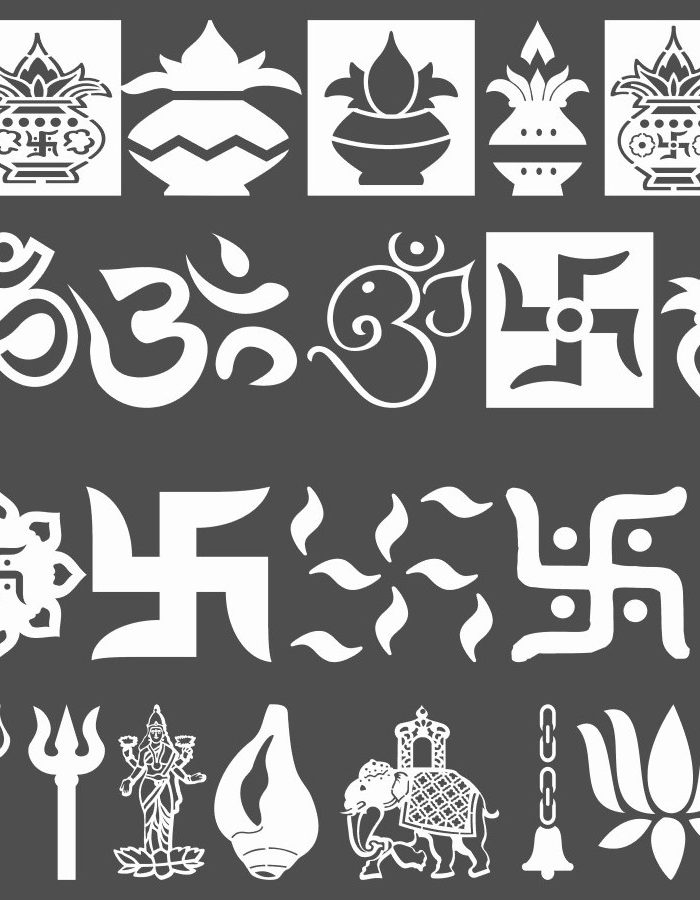 Mandir CNC Design 2D Vector DXF CDR Download Different elements