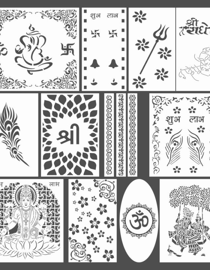 Mandir CNC Design Pack Of 11